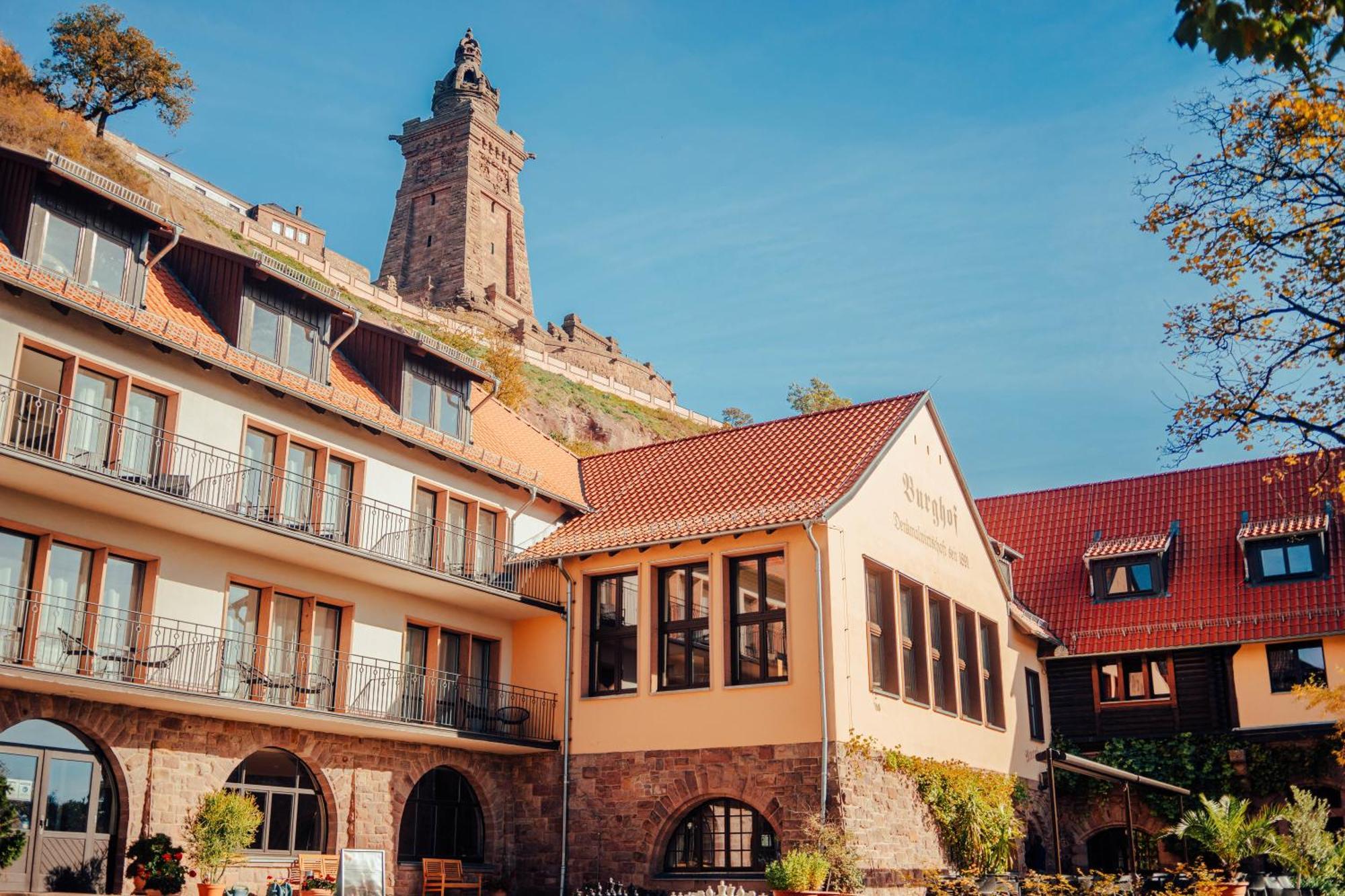 Burghof Kyffhaeuser Bad Frankenhausen Extérieur photo